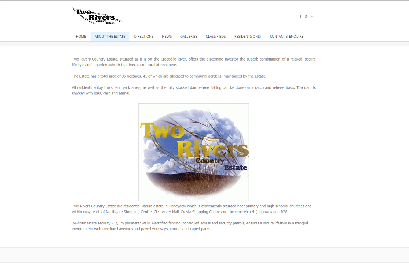 situated as it is on the Crocodile River, offers the discerning investor the superb combination of a relaxed, secure lifestyle and a garden suburb that has a semi-rural atmosphere.