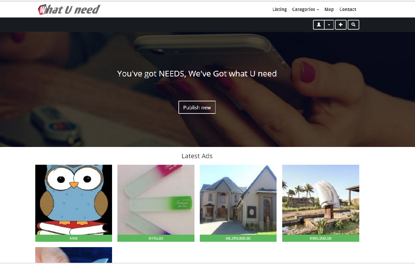 You've got NEEDS, We've Got what U need